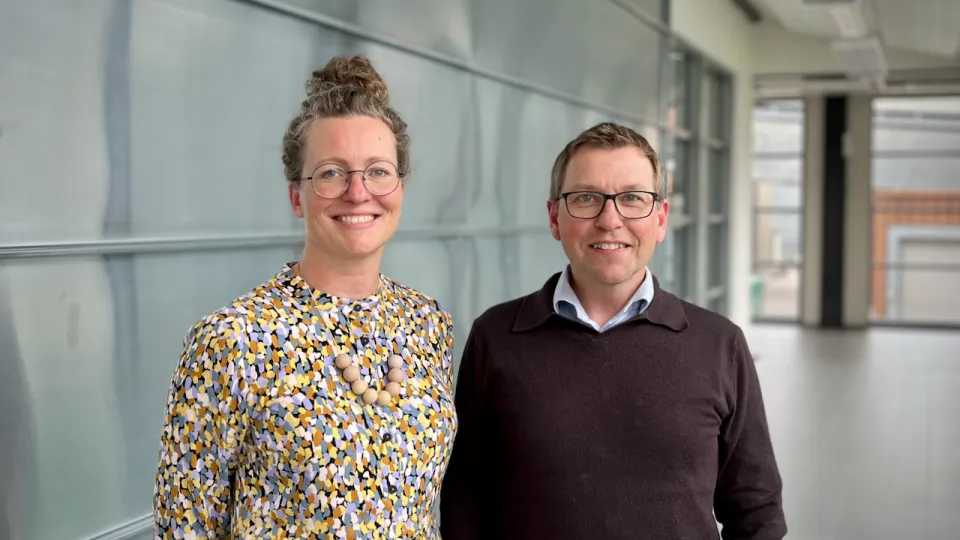 Marie Jönsson och Mattias Magnusson, fotografi. Foto: Alexis Bento Luis