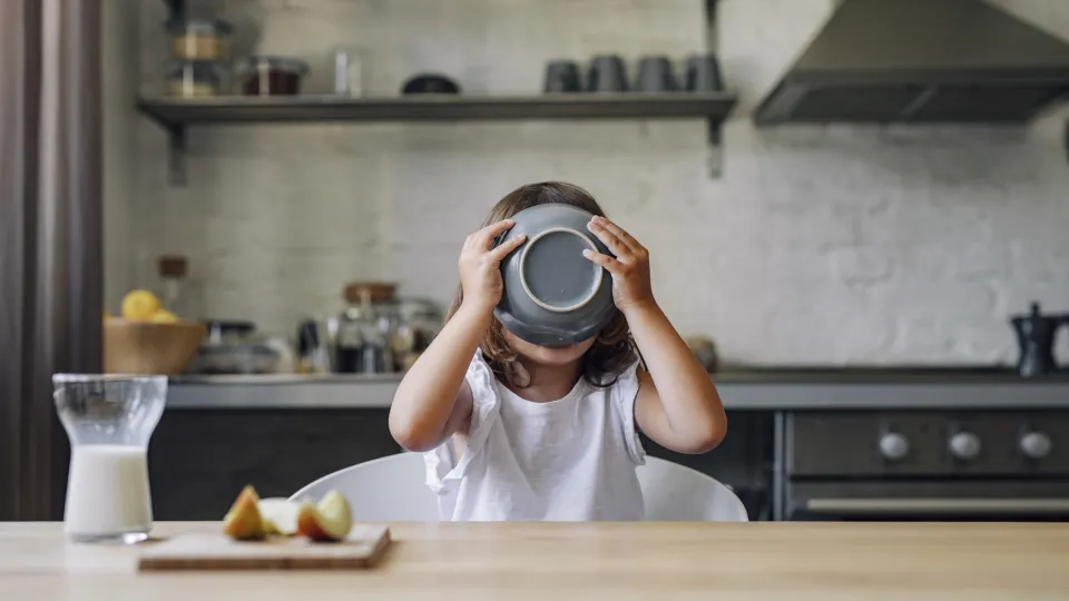 Ätande barn. Foto: iStock