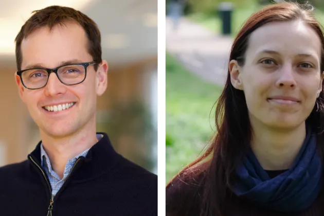 Daniel Bexell och Katarzyna Radke, foto: Lunds universitet