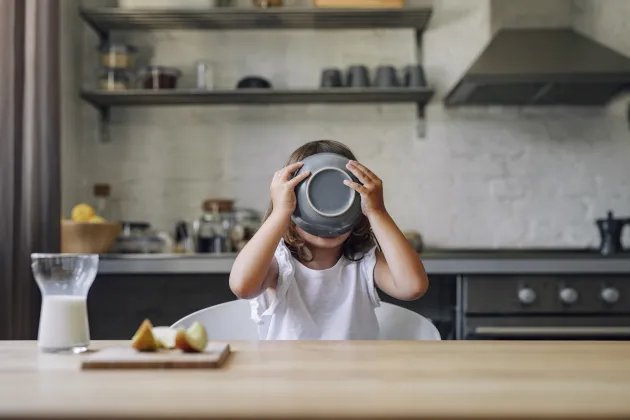 Ätande barn. Foto: iStock
