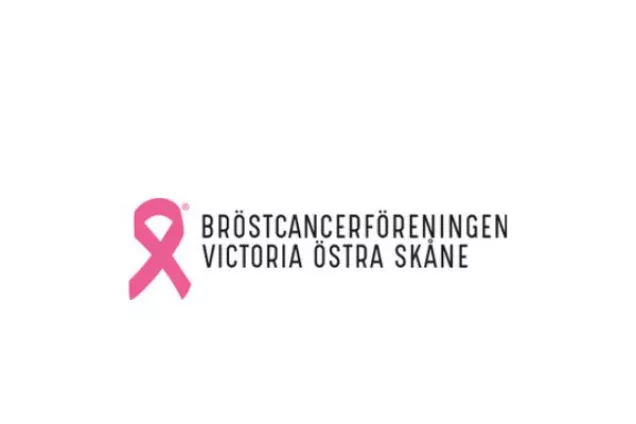 Logotyp Bröstcancerföreningen Victoria Östra Skåne