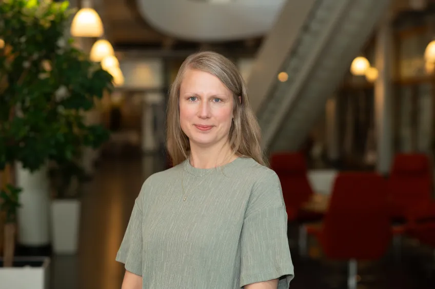 Ida Hjelmér, PhD och laboratorieforskare vid Lunds universitet, förste författare till studien. Foto: Tove Smeds